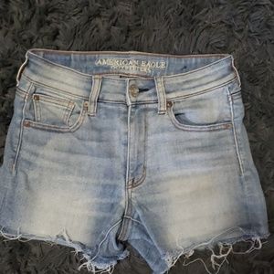American Eagle super stretch denim shorts